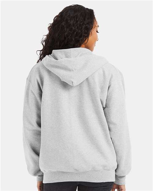 Ash Ultimate Cotton® Full-Zip Hooded Sweatshirt - F280
