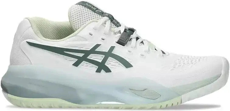 Asics Gel Resolution x Wide Women’s Tennis Shoes - White Monument Blue