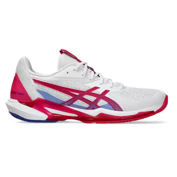 Asics Solution Speed Ff 3 Women’s Tennis Shoes - White Bright Rose