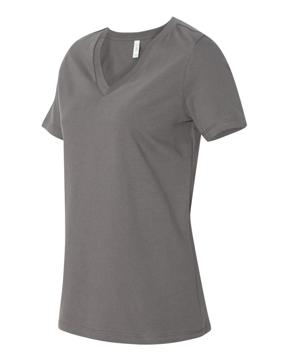 Asphalt Women’s Relaxed Jersey V-Neck Tee - 6405