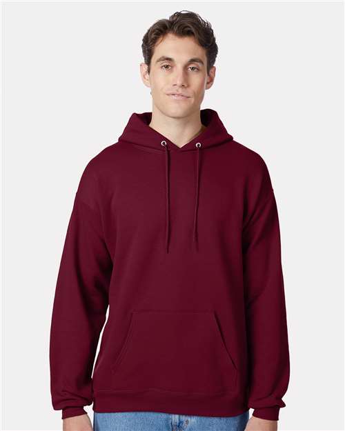 Athletic Cardinal Ecosmart® Hooded Sweatshirt - P170