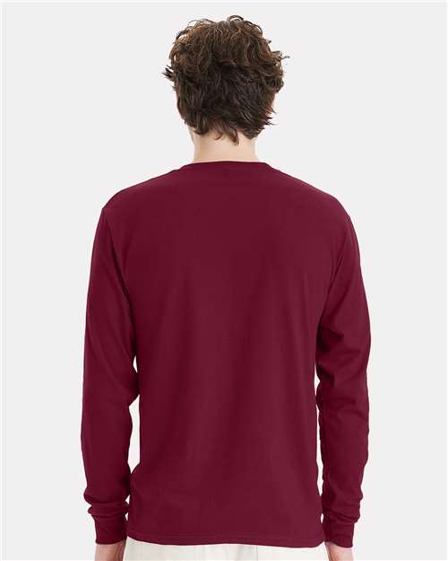 Athletic Cardinal Essential-T Long Sleeve T-Shirt - 5286