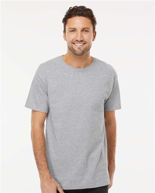 Athletic Grey Gold Soft Touch T-Shirt - 4800