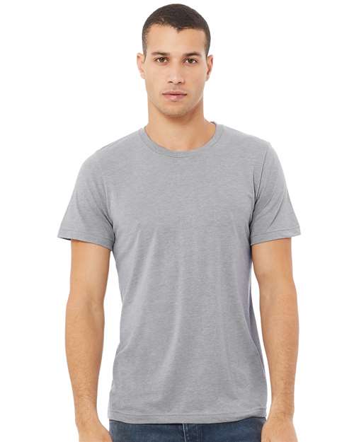 Athletic Grey Triblend Triblend Tee - 3413