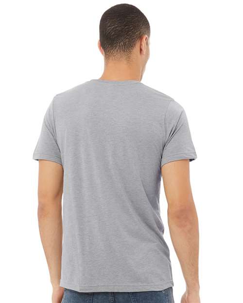 Athletic Grey Triblend Triblend Tee - 3413