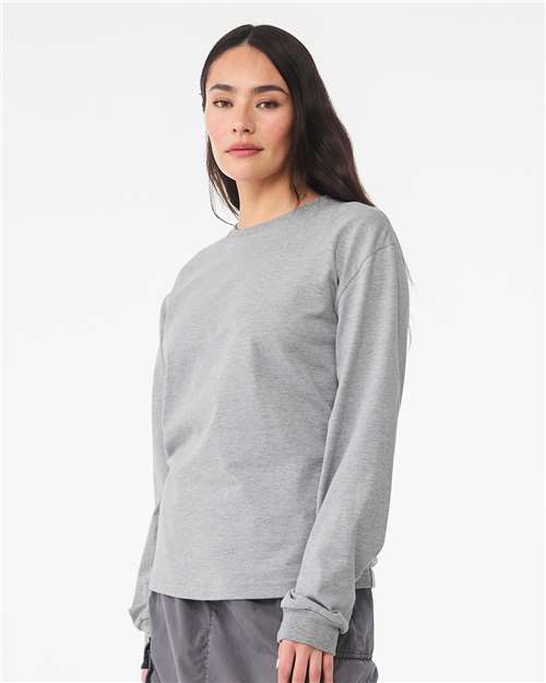 Athletic Heather 6 oz. Heavyweight Long Sleeve Tee - 3511