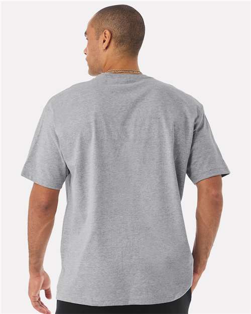 Athletic Heather 7.5 oz Heavyweight Tee - 4610
