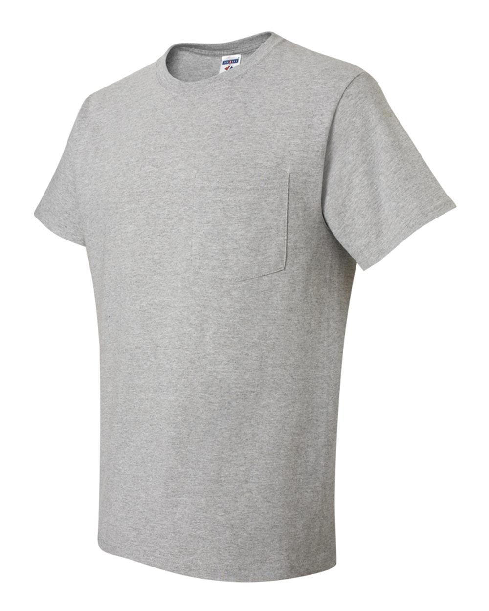 Athletic Heather Dri-Power® 50/50 Pocket T-Shirt - 29MPR