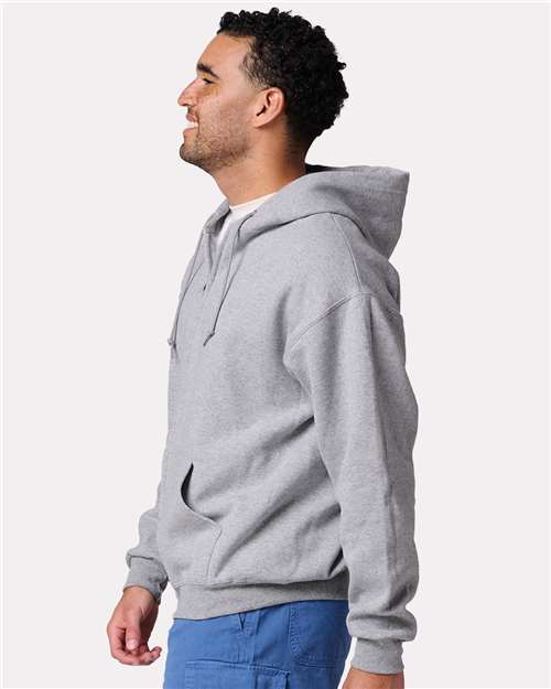 Athletic Heather Rugged Full-Zip Hooded Sweatshirt - Z12MR