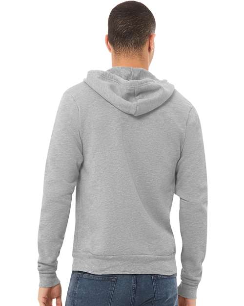 Athletic Heather Sponge Fleece Full-Zip Hoodie - 3739