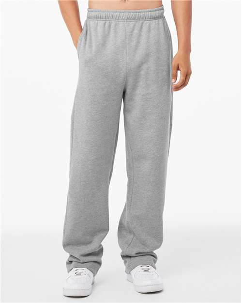 Athletic Heather Sponge Fleece Straight Leg Sweatpants - 3725