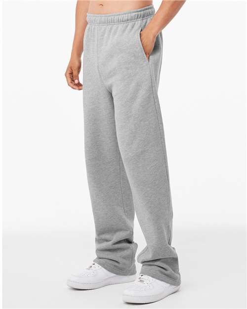 Athletic Heather Sponge Fleece Straight Leg Sweatpants - 3725
