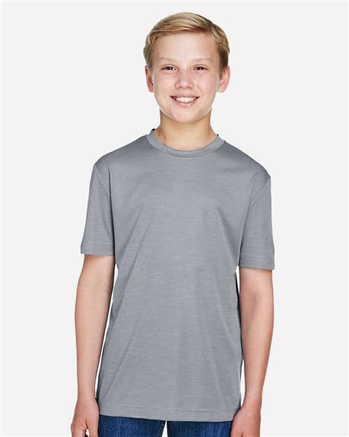 Athletic Heather Youth Sonic Heather Performance T-Shirt - TT11HY