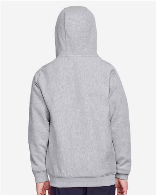 Athletic Heather Youth Zone HydroSport™ Heavyweight Pullover Hooded Sweatshirt - TT96Y