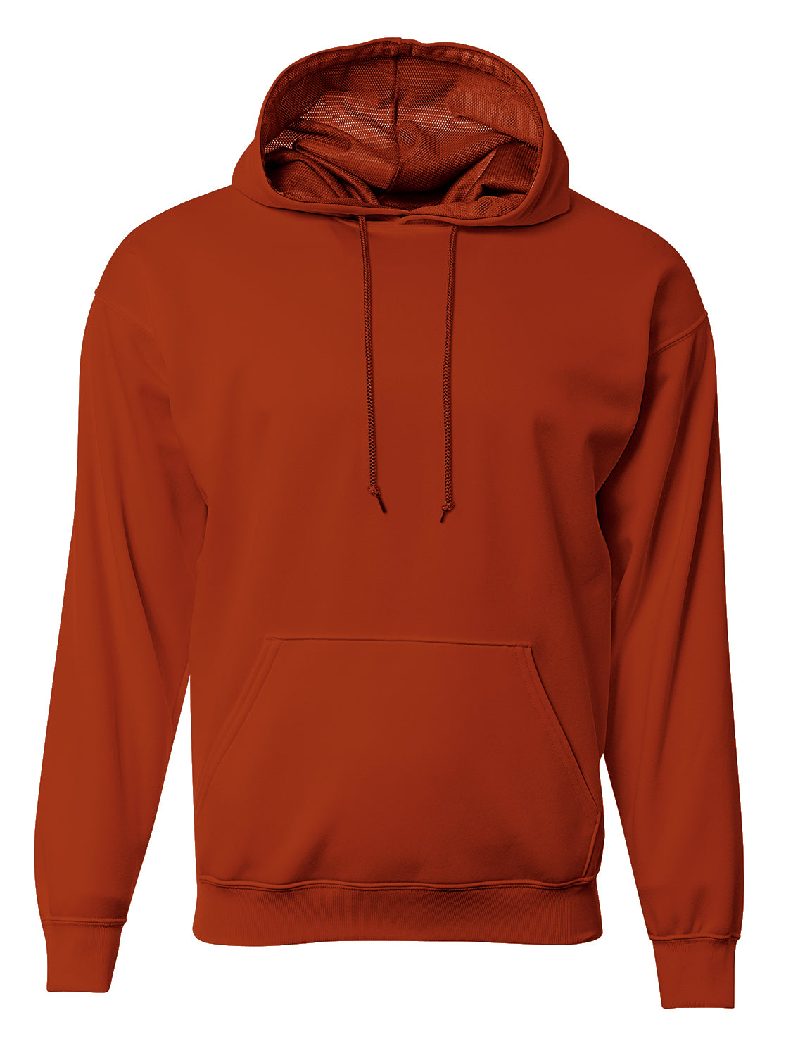 ATHLETIC ORANGE A4 Sprint Fleece Hoodie grouped