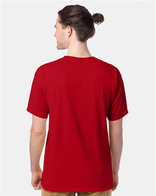 Athletic Red Garment-Dyed T-Shirt - GDH100