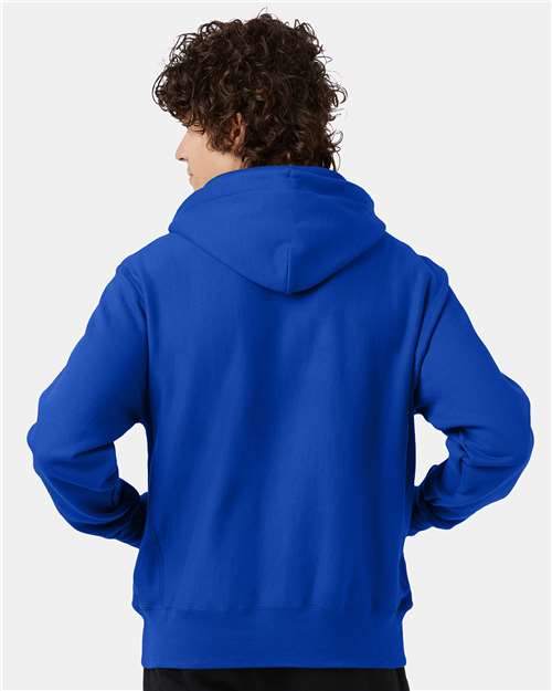 Athletic Royal Reverse Weave® Hooded Sweatshirt - S101