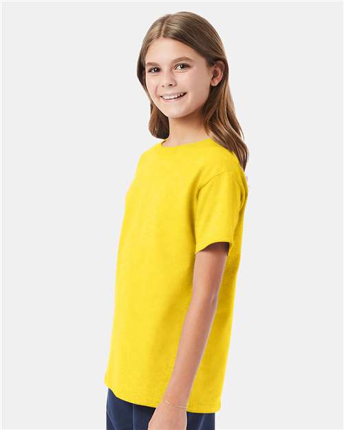 Athletic Yellow Essential-T Youth T-Shirt - 5480