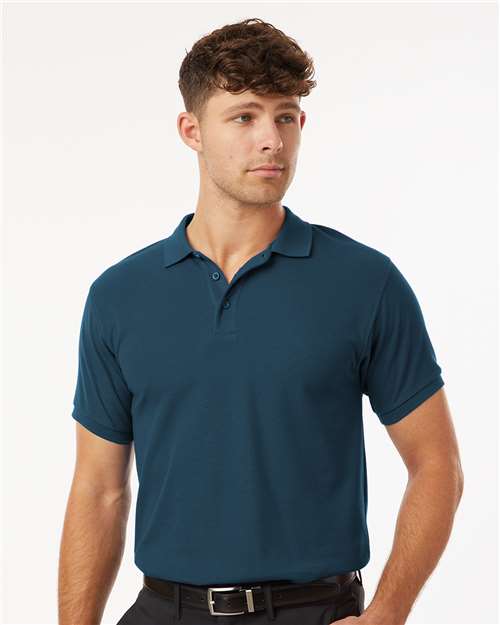 Atlantic Blue Pique Polo - 62800