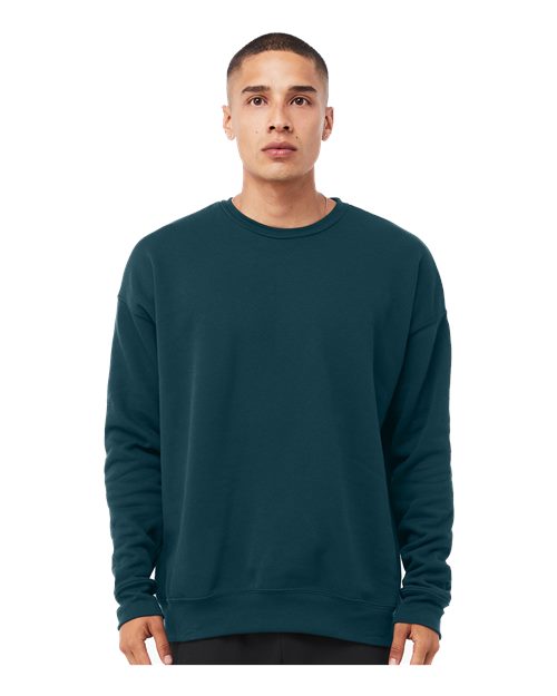 Atlantic Sponge Fleece Drop Shoulder Crewneck Sweatshirt - 3945