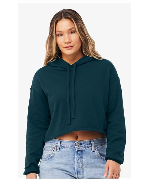 Atlantic Women's Crop Fleece Hoodie - 7502