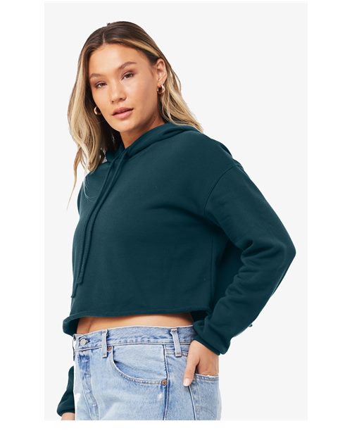 Atlantic Women's Crop Fleece Hoodie - 7502