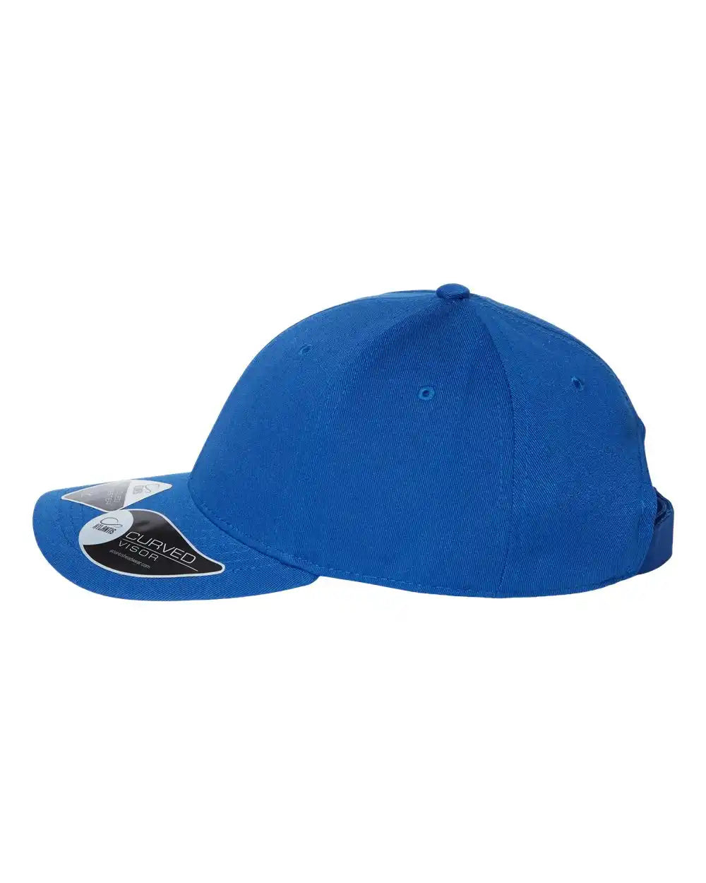 Atlantis Headwear Joshua Sustainable Structured Cap - Royal - Adjustable