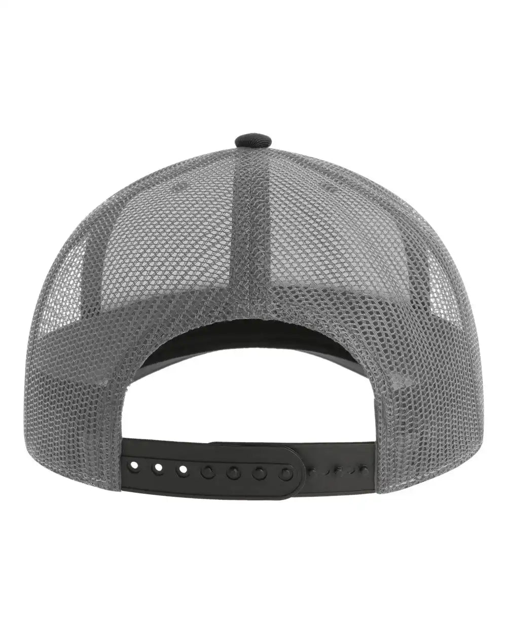 Atlantis Headwear Zion Sustainable Five-panel Trucker Cap - Black Dark Grey - Black/ / Adjustable