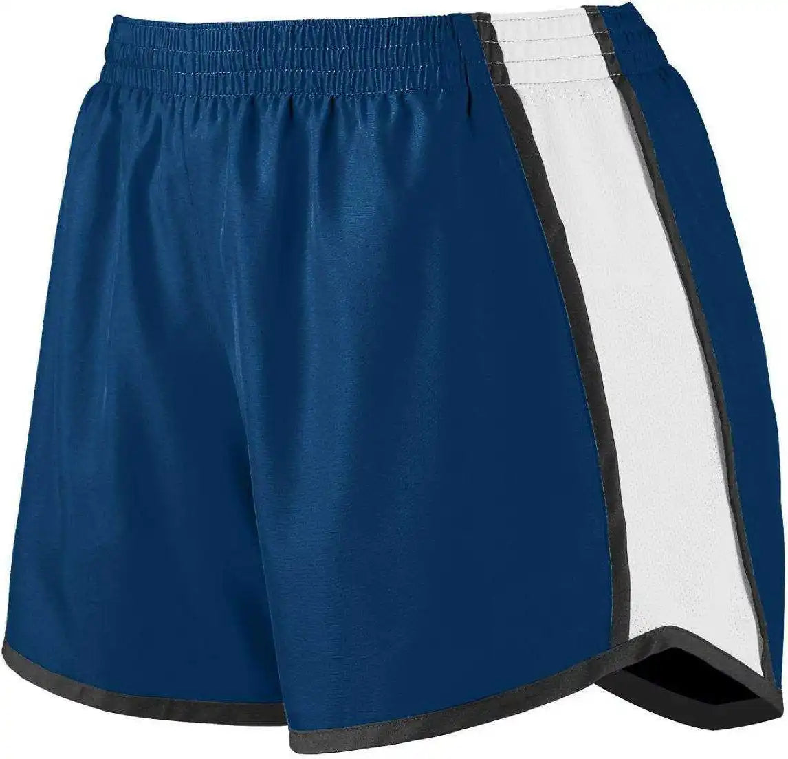 Augusta 1265 Ladies Pulse Team Short - Navy White Black