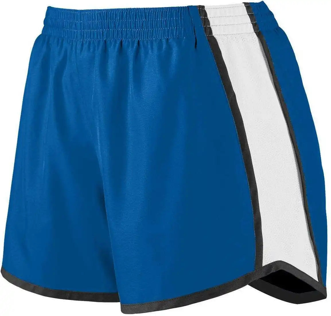 Augusta 1265 Ladies Pulse Team Short - Royal White Black