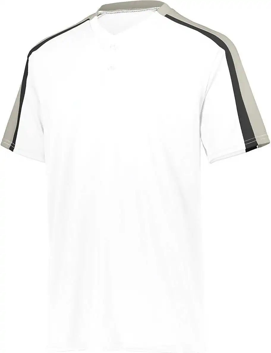 Augusta 1557 Power Plus Jersey 2.0 - White Silver Grey Black