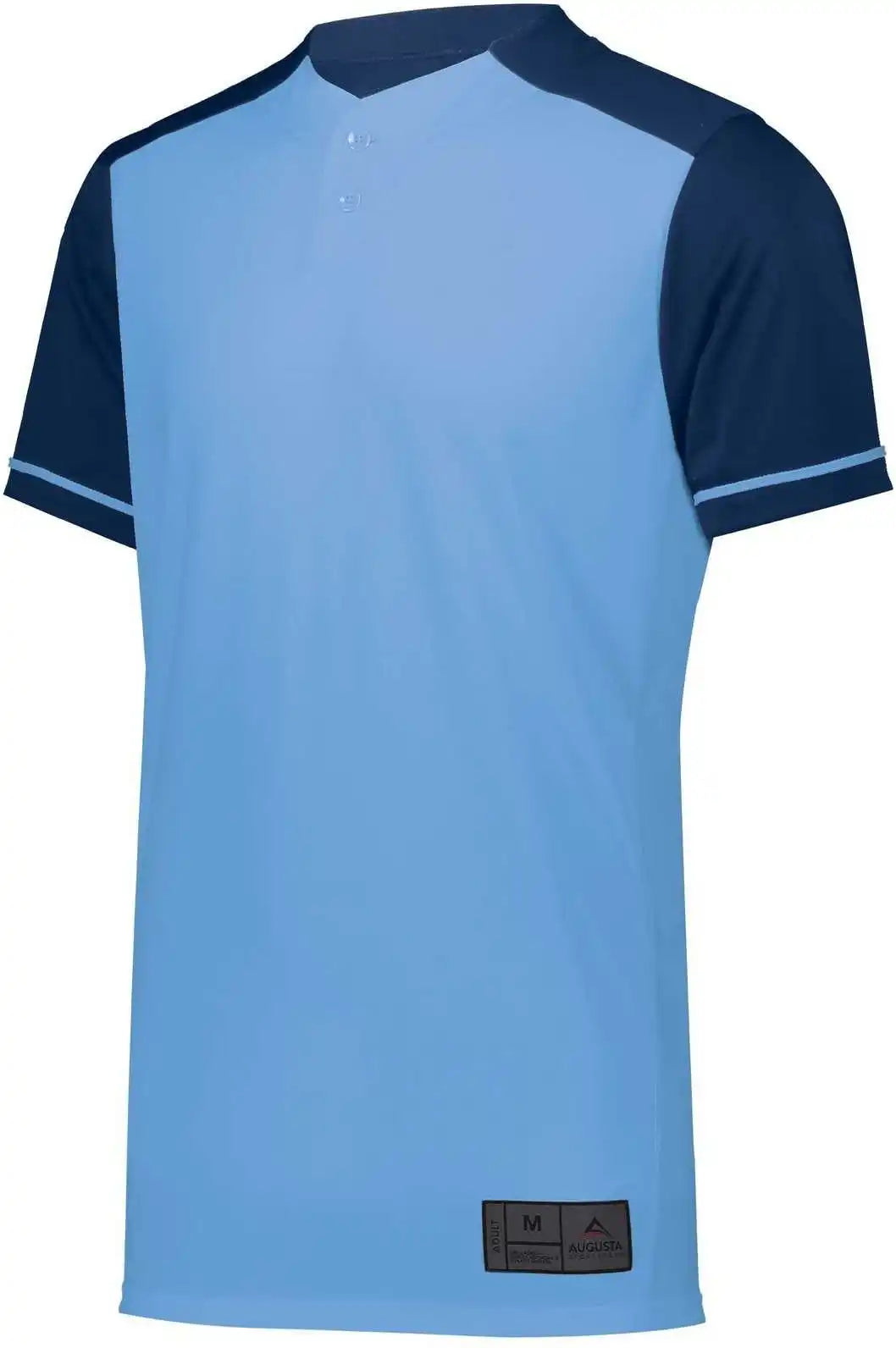 Augusta 1569 Youth Closer Jersey - Columbia Blue Navy