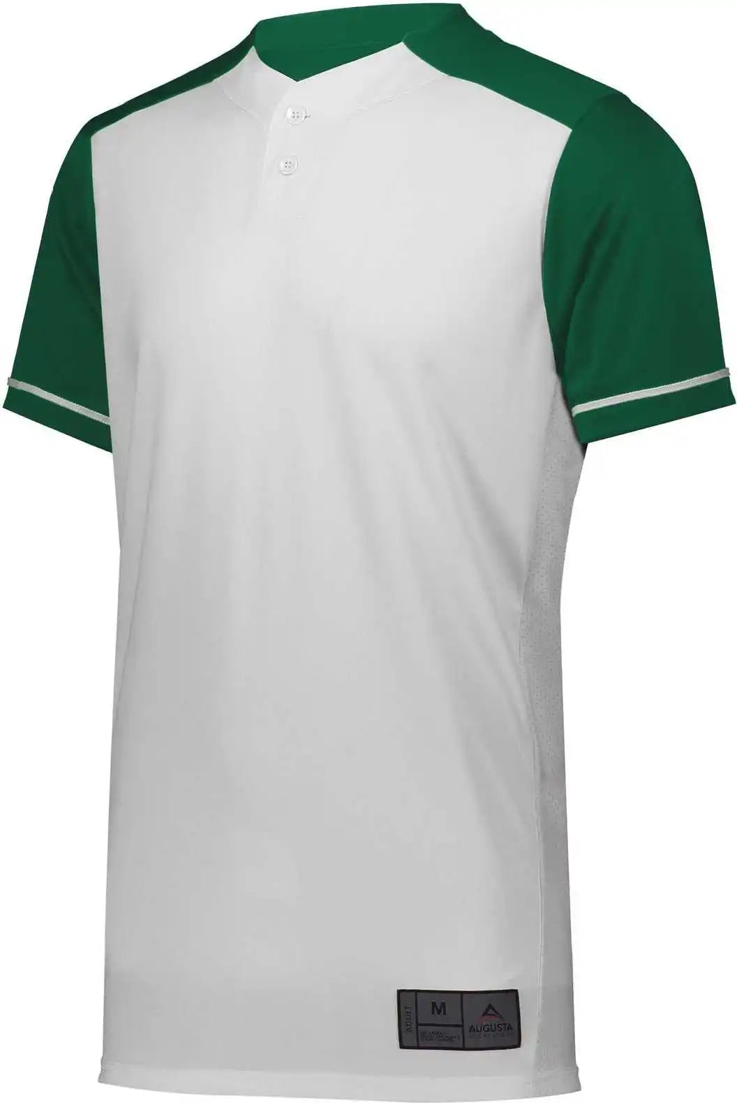 Augusta 1569 Youth Closer Jersey - White Dark Green