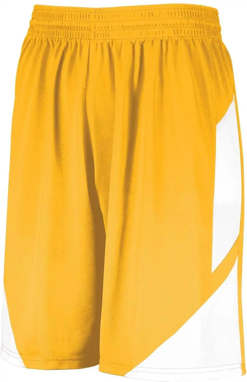 Augusta 1733 Step-back Basketball Shorts - Gold White