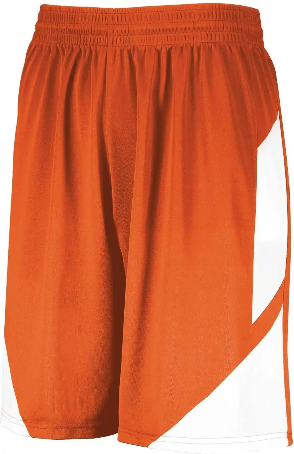 Augusta 1733 Step-back Basketball Shorts - Orange White