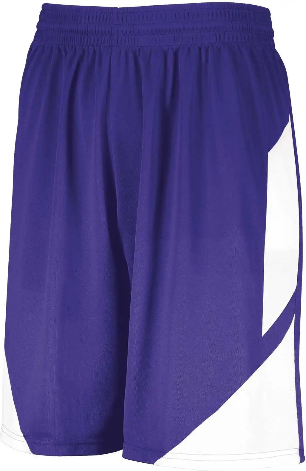 Augusta 1733 Step-back Basketball Shorts - Purple White