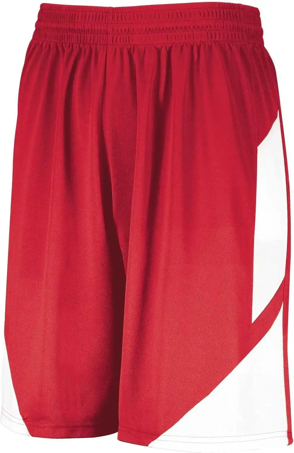 Augusta 1734 Youth Step-back Basketball Shorts - Red White