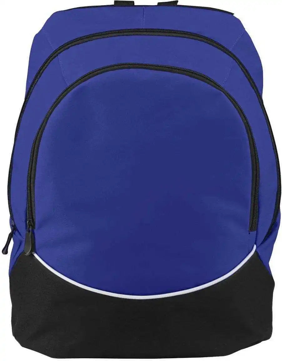 Augusta 1915 Tri-color Backpack - Purple Black White