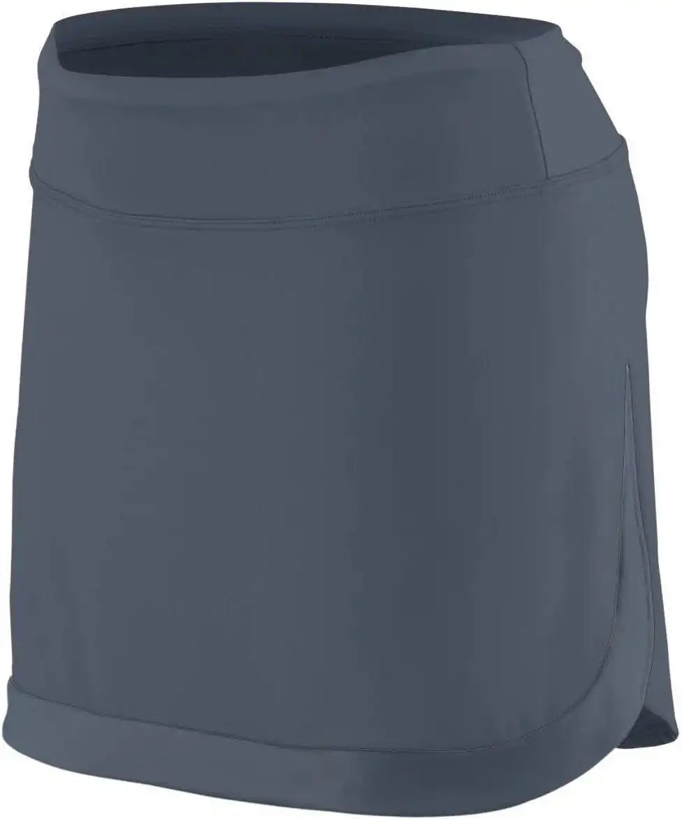 Augusta 2410 Ladies Action Color Block Skort - Dark Gray