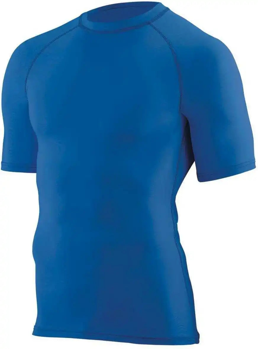 Augusta 2600 Hyperform Compression Short Sleeve Shirt - Royal