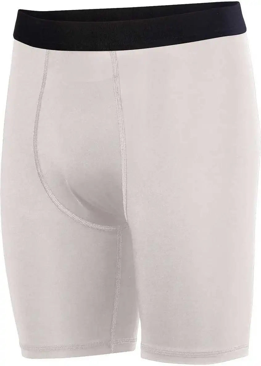 Augusta 2616 Youth Hyperform Compression Short - White