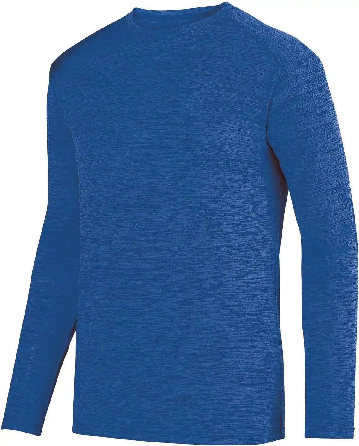 Augusta 2903 Shadow Tonal Heather Long Sleeve Tee - Royal