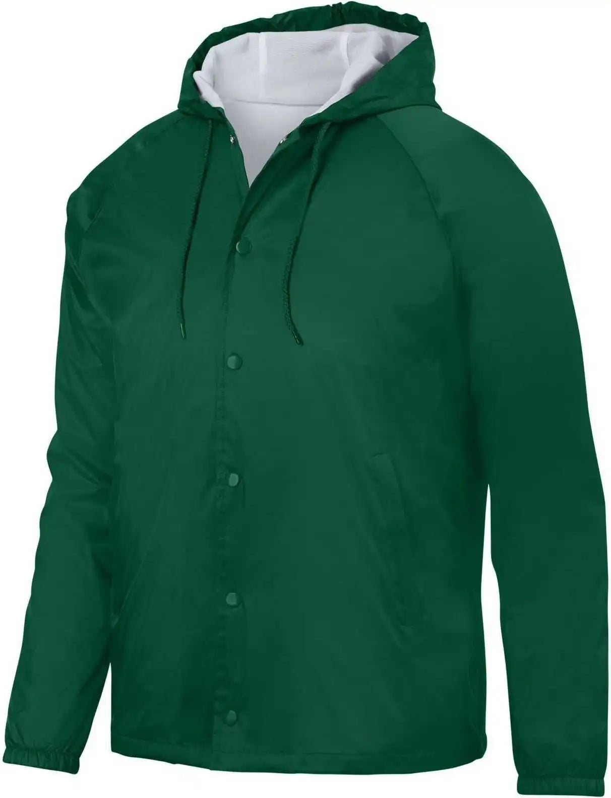 Augusta 3102 Hooded Coach’s Jacket - Dark Green