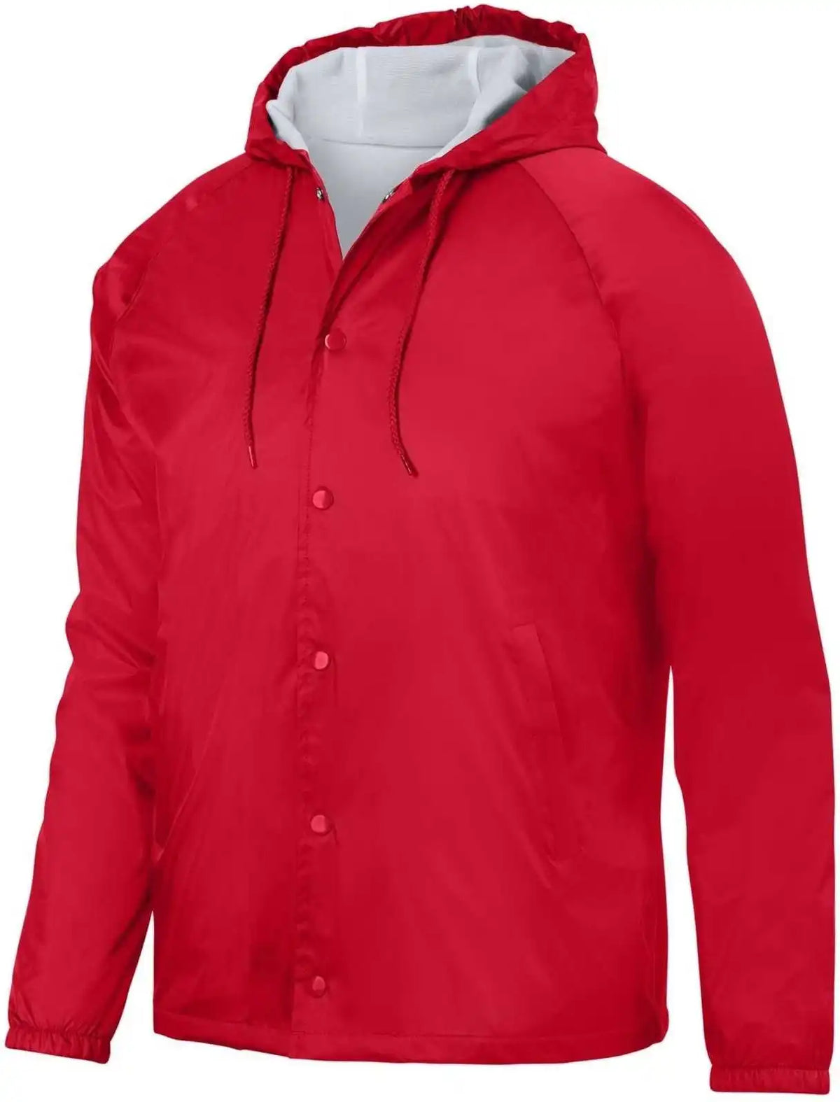 Augusta 3102 Hooded Coach’s Jacket - Red