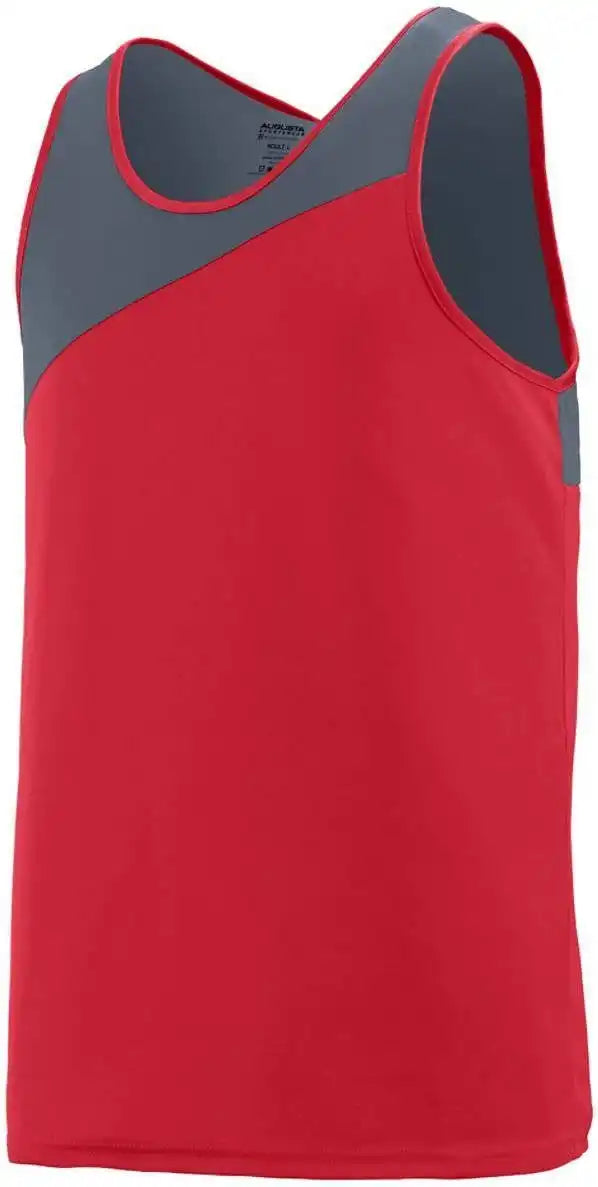 Augusta 352 Accelerate Jersey - Red Dark Gray