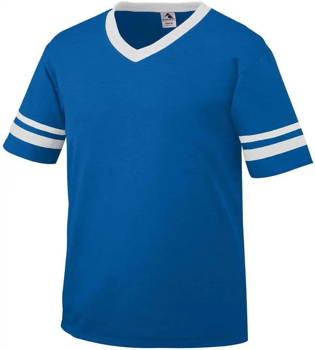Augusta 361 Sleeve Stripe Jersey - Youth - Royal White