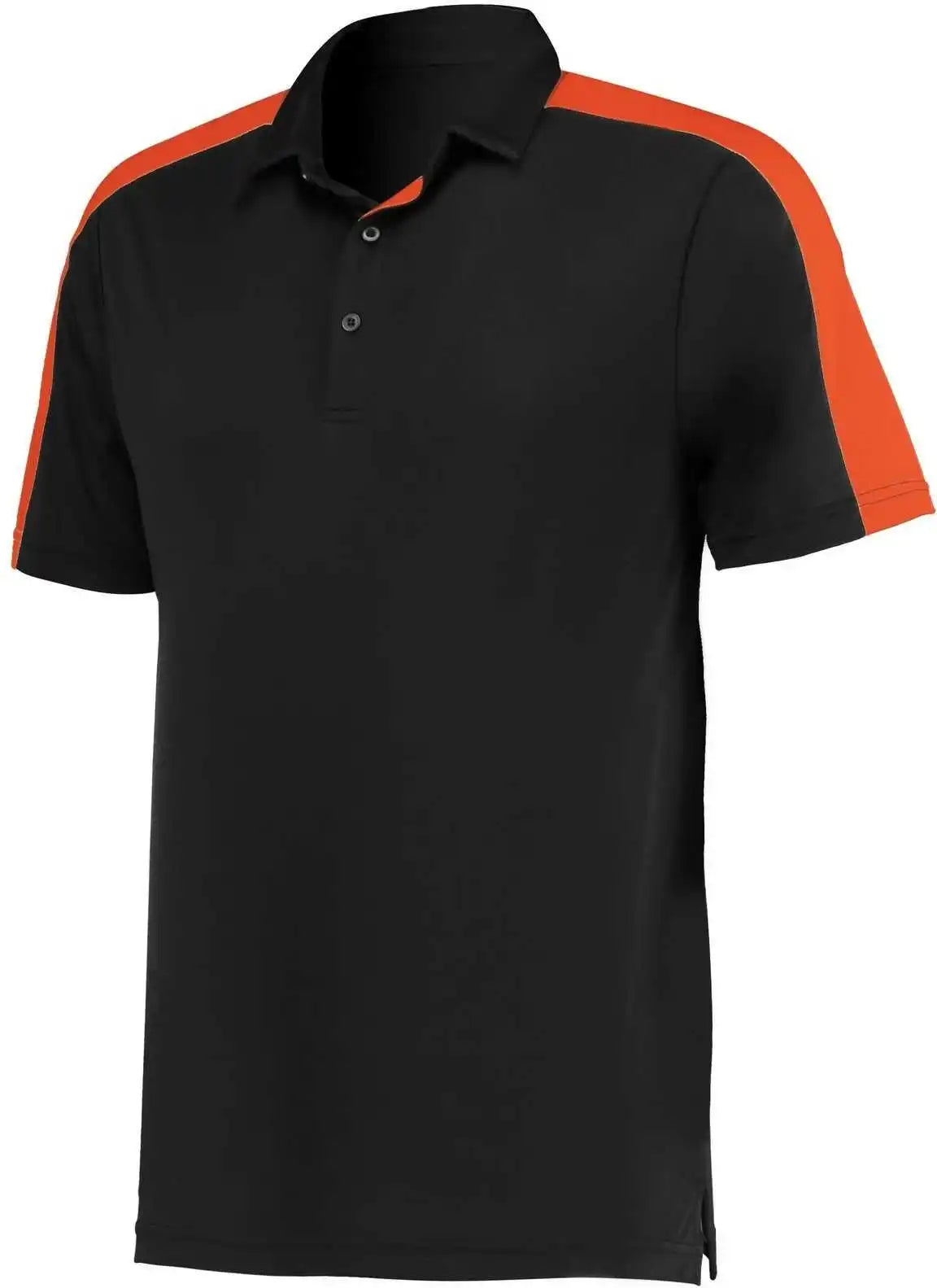Augusta 5028 Two-tone Vital Polo - Black Orange