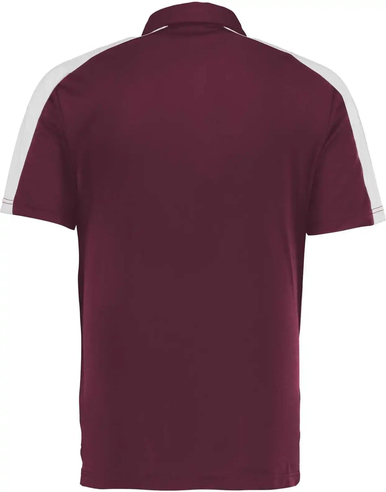 Augusta 5028 Two-tone Vital Polo - Maroon White