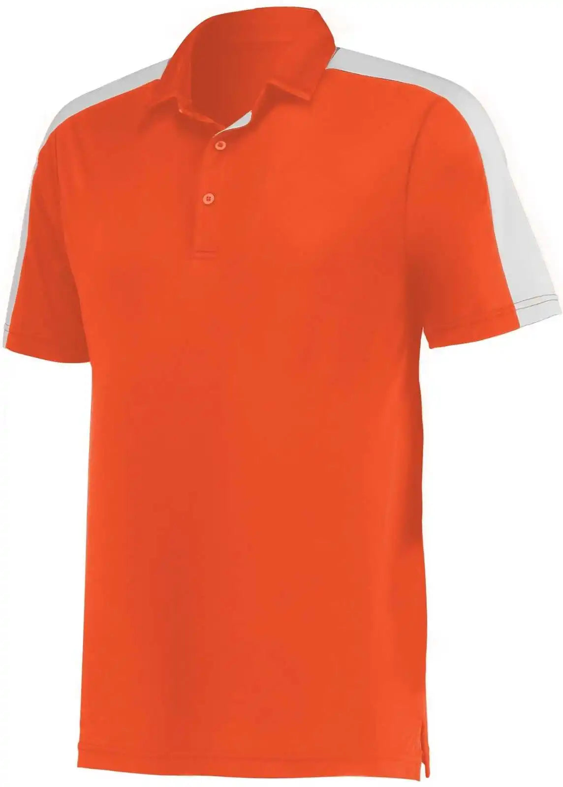 Augusta 5028 Two-tone Vital Polo - Orange White