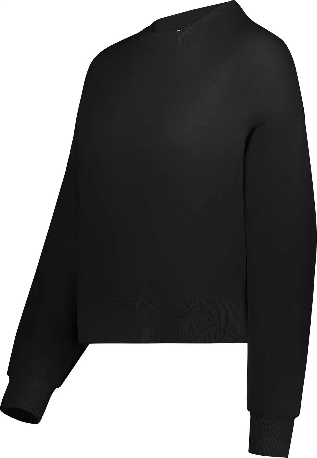 Augusta 5424 Ladies Slouchy Crew - Black